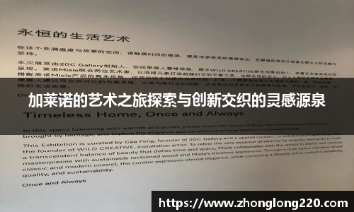 加莱诺的艺术之旅探索与创新交织的灵感源泉